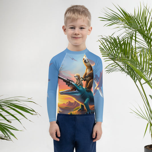 Sloth Kids Rash Guard