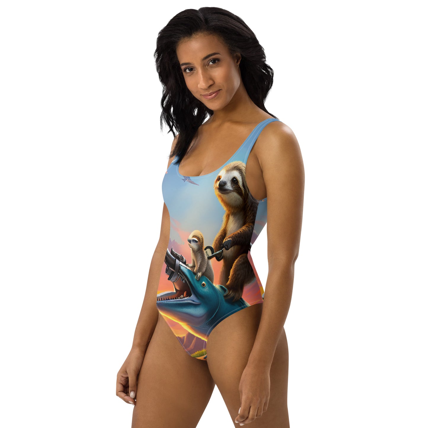 Sloth One-Piece Swimsuit